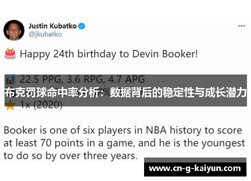 布克罚球命中率分析：数据背后的稳定性与成长潜力